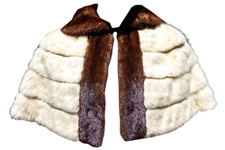 Wallis Simpson, the Duchess of Windsor Owned Mink Cape
